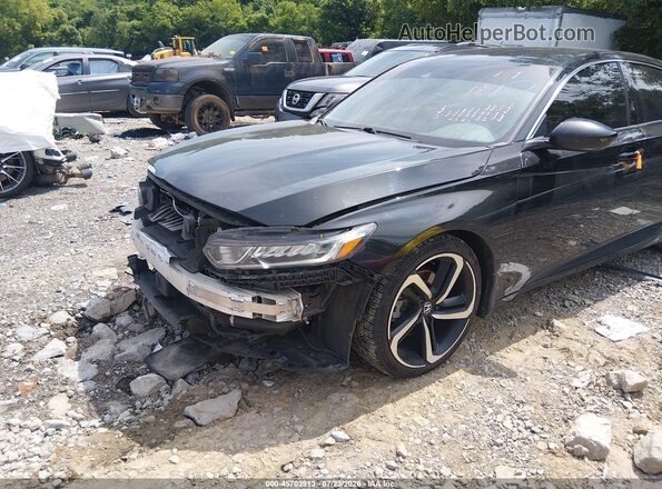 1HGCV1F37KA149798 2019 HONDA ACCORD Black 