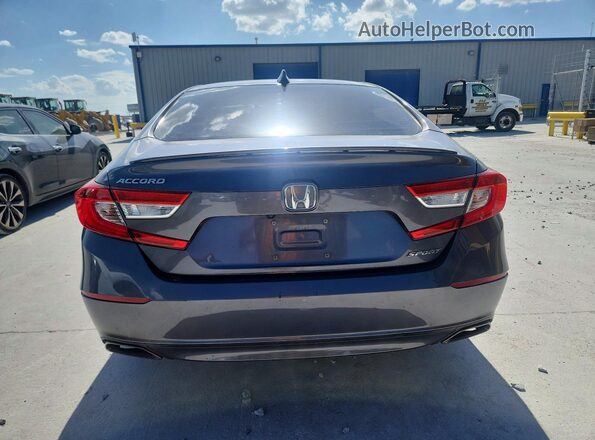 1HGCV1F37KA164012 2019 HONDA ACCORD Gray Vista trasera
