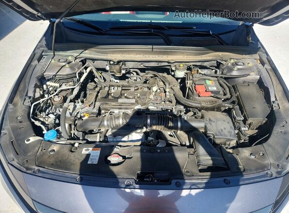1HGCV1F37KA164012 2019 HONDA ACCORD Gray Vista interior trasera