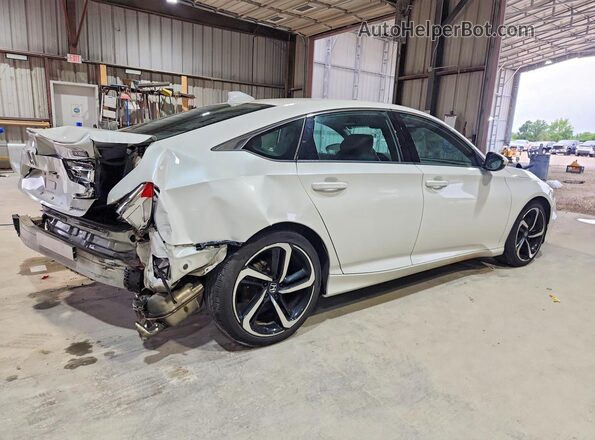1HGCV1F37LA014094 2020 HONDA ACCORD White უკანა მარჯვენა