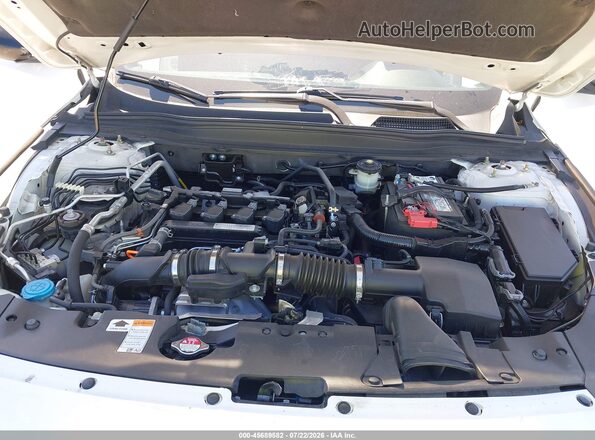 1HGCV1F37LA077728 2020 HONDA ACCORD White უკანა ხედი