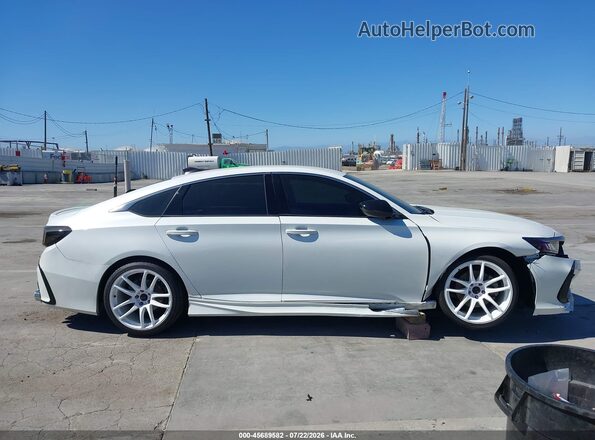 1HGCV1F37LA077728 2020 HONDA ACCORD White უკანა სალონის ხედი