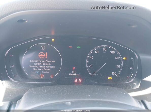 1HGCV1F37LA082248 2020 HONDA ACCORD Silver Vista de los asientos traseros