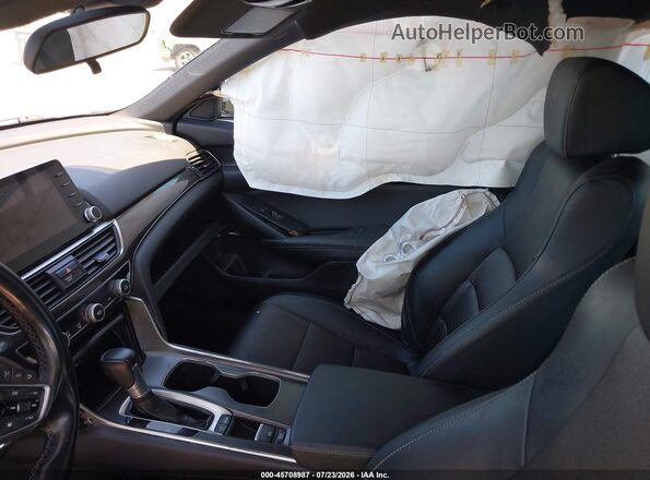 1HGCV1F37LA082248 2020 HONDA ACCORD Silver Vista interior delantera