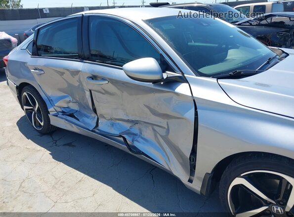 1HGCV1F37LA082248 2020 HONDA ACCORD Silver Vista frontal