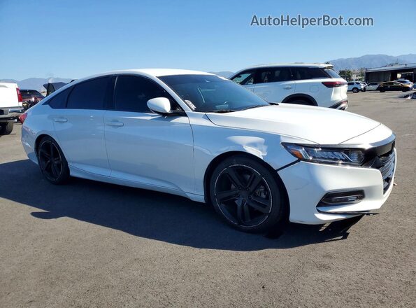 1HGCV1F37LA085358 2020 HONDA ACCORD White Delantero derecho