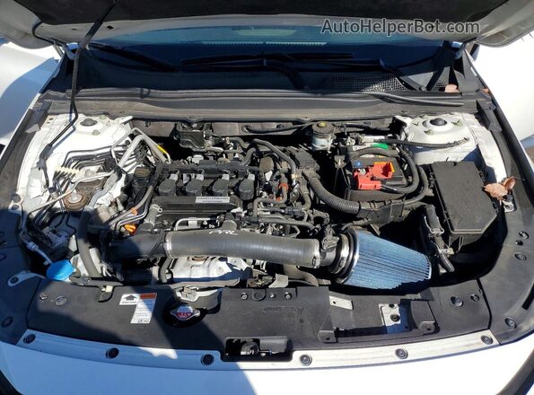 1HGCV1F37LA085358 2020 HONDA ACCORD White Vista interior trasera