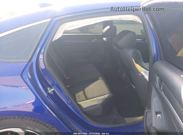 1HGCV1F37LA091581 2020 HONDA ACCORD Blue VIN კოდის სტიკერის ხედი