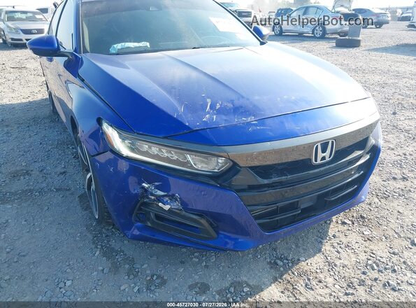 1HGCV1F37LA091581 2020 HONDA ACCORD Blue 