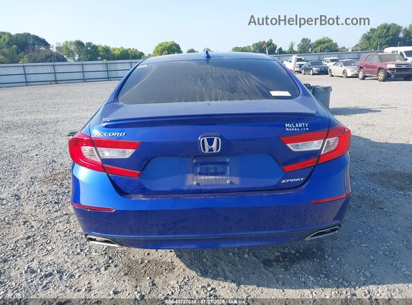 1HGCV1F37LA091581 2020 HONDA ACCORD Blue 