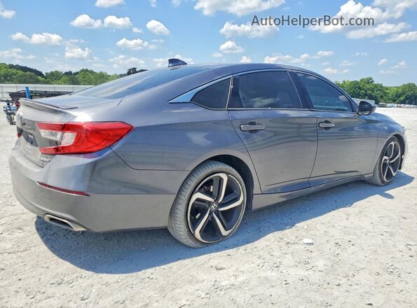 1HGCV1F37LA091709 2020 HONDA ACCORD Угольный Задняя правая четверть