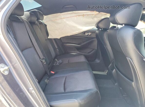 1HGCV1F37LA091709 2020 HONDA ACCORD Угольный Вид задних сидений