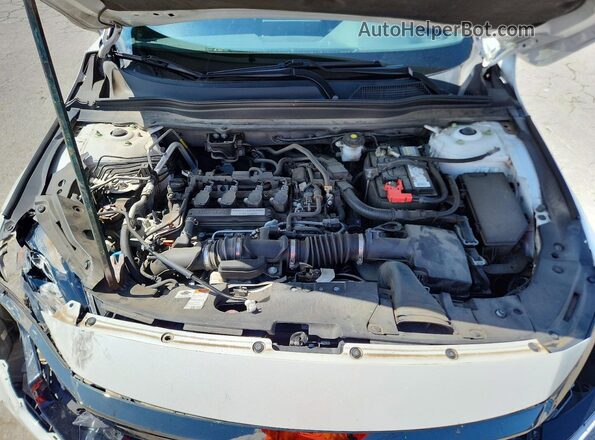 1HGCV1F37LA116320 2020 HONDA ACCORD White Вид задньої частини салону
