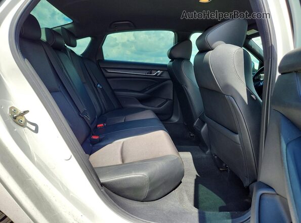 1HGCV1F37LA116320 2020 HONDA ACCORD White Вид задніх сидінь