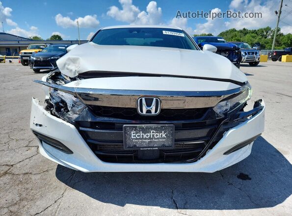 1HGCV1F37LA116320 2020 HONDA ACCORD White Вид спереду