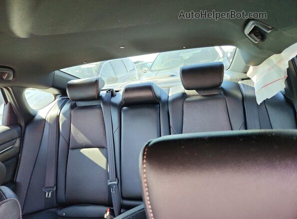 1HGCV1F37LA117483 2020 HONDA ACCORD Silver Вид задніх сидінь