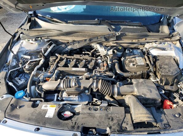 1HGCV1F37LA117483 2020 HONDA ACCORD Silver Вид підкапотного простору