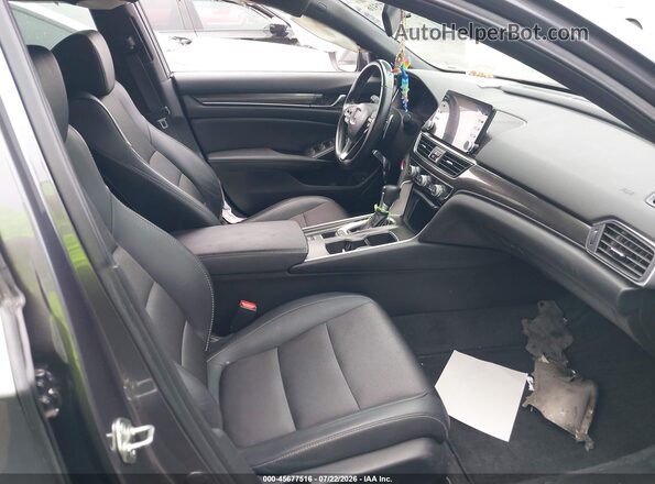 1HGCV1F37LA154100 2020 HONDA ACCORD Gray Vista interior delantera