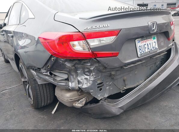 1HGCV1F37LA154100 2020 HONDA ACCORD Gray Vista frontal