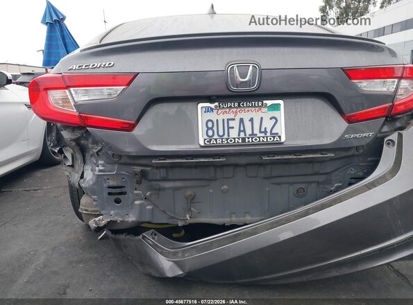 1HGCV1F37LA154100 2020 HONDA ACCORD Gray 