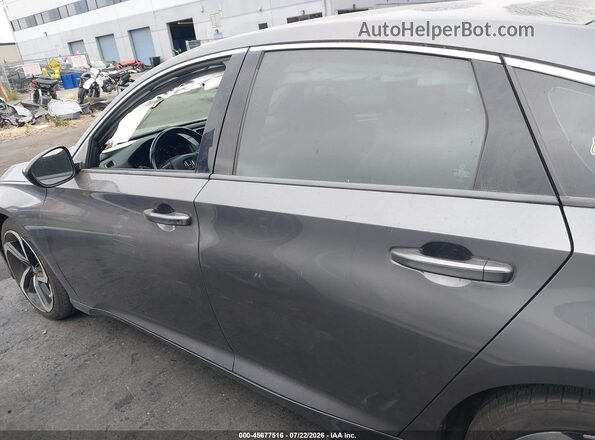 1HGCV1F37LA154100 2020 HONDA ACCORD Gray 