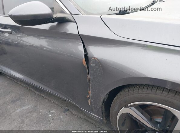 1HGCV1F37LA154100 2020 HONDA ACCORD Gray 