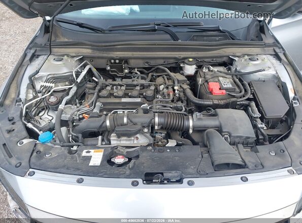 1HGCV1F37LA155666 2020 HONDA ACCORD Silver Вид ззаду