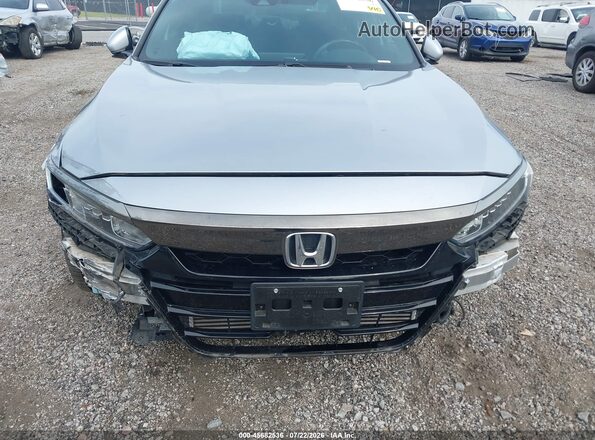 1HGCV1F37LA155666 2020 HONDA ACCORD Silver Вид спереду
