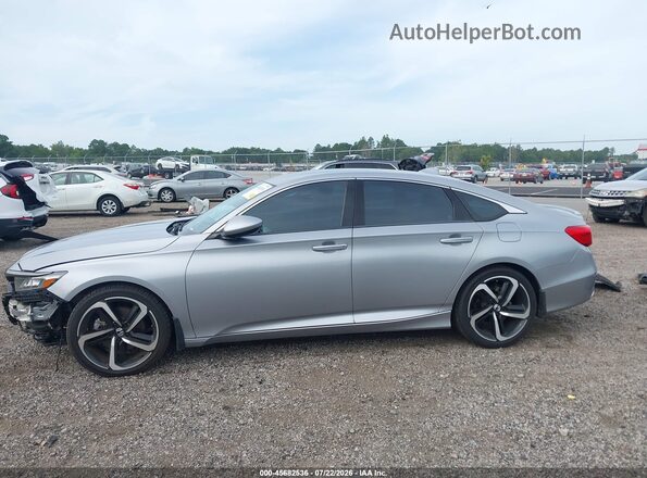 1HGCV1F37LA155666 2020 HONDA ACCORD Silver 