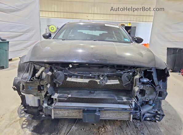 1HGCV1F37LA155697 2020 HONDA ACCORD Black Widok z przodu