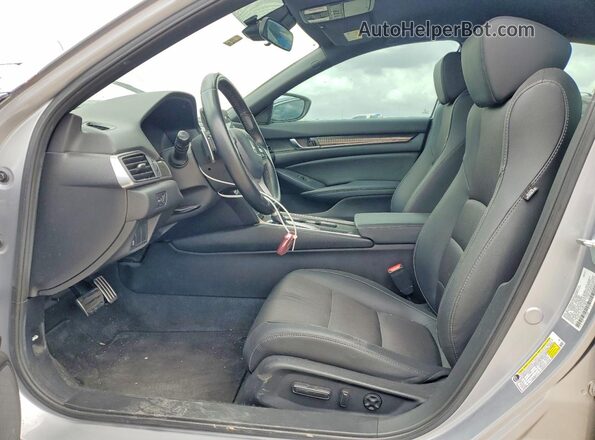 1HGCV1F37MA073826 2021 HONDA ACCORD Silver Vista interior delantera