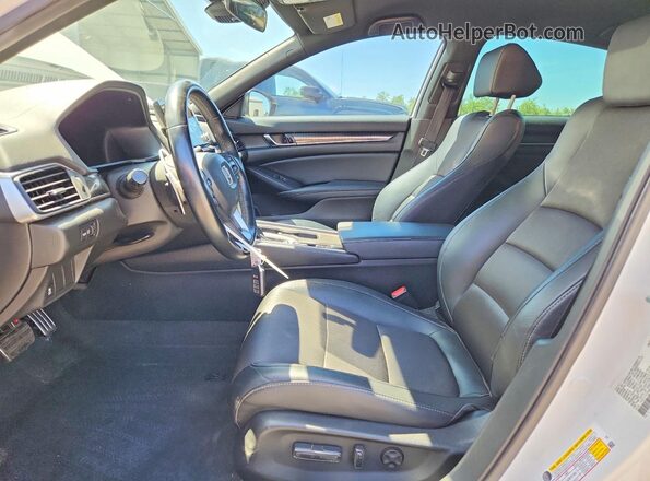 1HGCV1F37MA081084 2021 HONDA ACCORD White Vista interior delantera