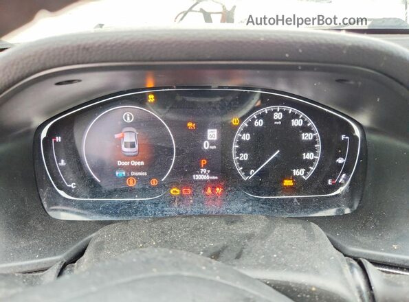 1HGCV1F37MA107649 2021 HONDA ACCORD Silver Vista del cuadro de instrumentos