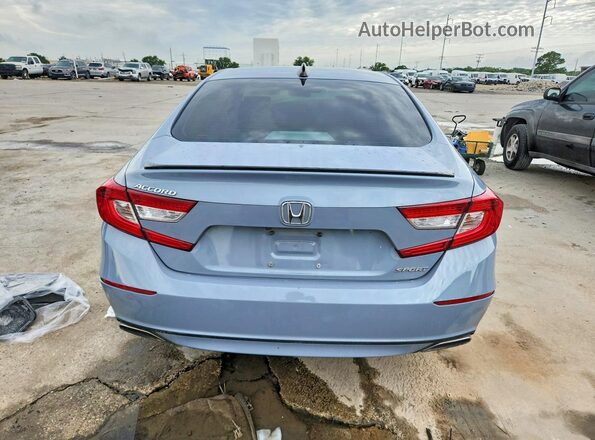 1HGCV1F37MA107649 2021 HONDA ACCORD Silver Vista trasera