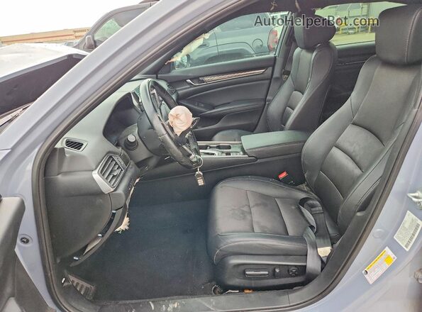 1HGCV1F37MA107649 2021 HONDA ACCORD Silver Vista interior delantera