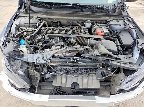 1HGCV1F37MA107649 2021 HONDA ACCORD Silver Vista interior trasera