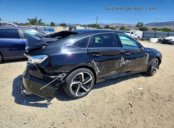 1HGCV1F37NA032078 2022 HONDA ACCORD Black Rear right