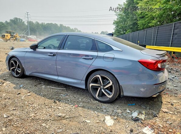 1HGCV1F37NA042724 2022 HONDA ACCORD Blue Tył lewy