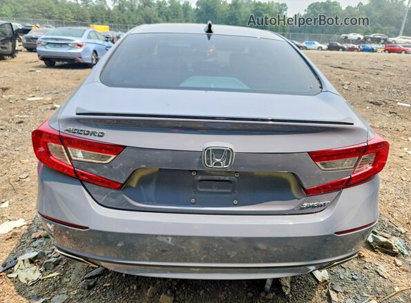 1HGCV1F37NA042724 2022 HONDA ACCORD Blue Widok z tyłu