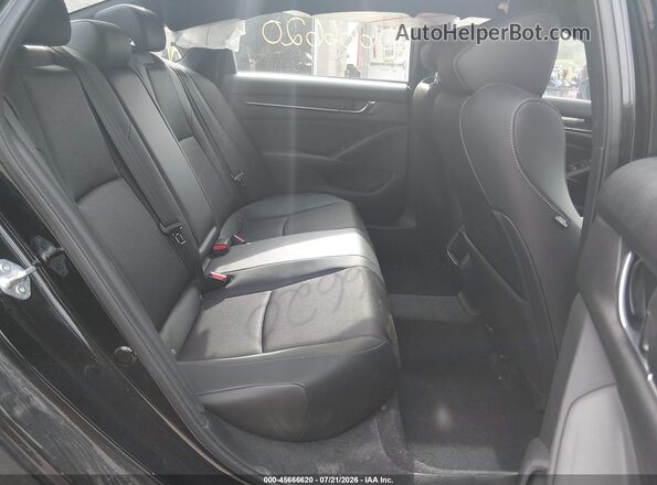 1HGCV1F37NA074380 2022 HONDA ACCORD Black VIN კოდის სტიკერის ხედი