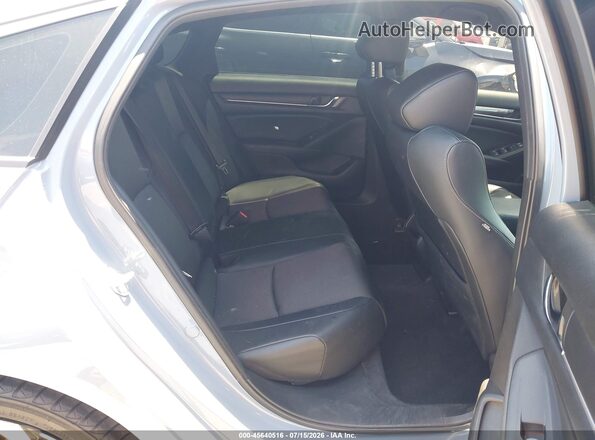 1HGCV1F37NA088781 2022 HONDA ACCORD Gray Widok naklejki z numerem VIN