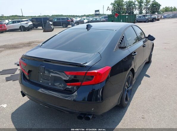 1HGCV1F37NA103053 2022 HONDA ACCORD Black Rear right