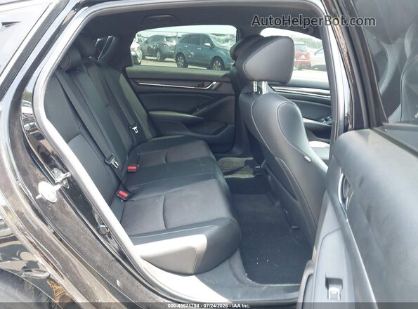 1HGCV1F37NA103053 2022 HONDA ACCORD Black VIN sticker view