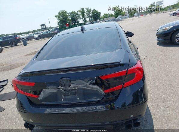 1HGCV1F37NA103053 2022 HONDA ACCORD Black 