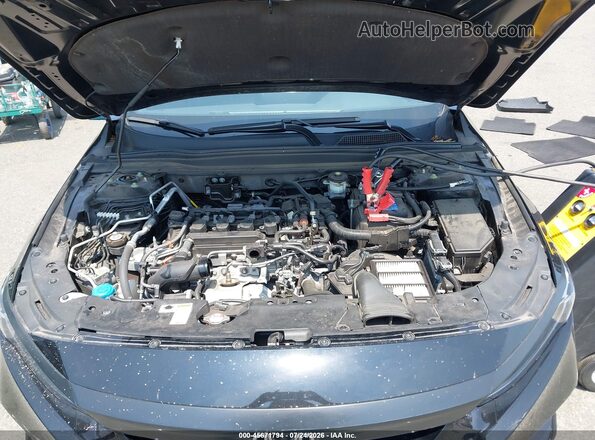 1HGCV1F37NA103053 2022 HONDA ACCORD Black Rear view