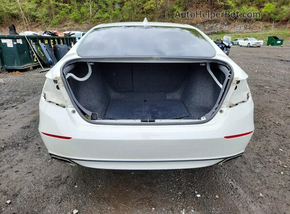 1HGCV1F38JA013324 2018 HONDA ACCORD White Rear view