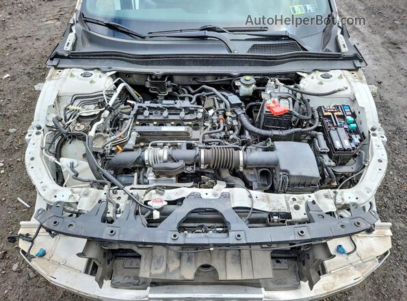 1HGCV1F38JA013324 2018 HONDA ACCORD White Rear interior view