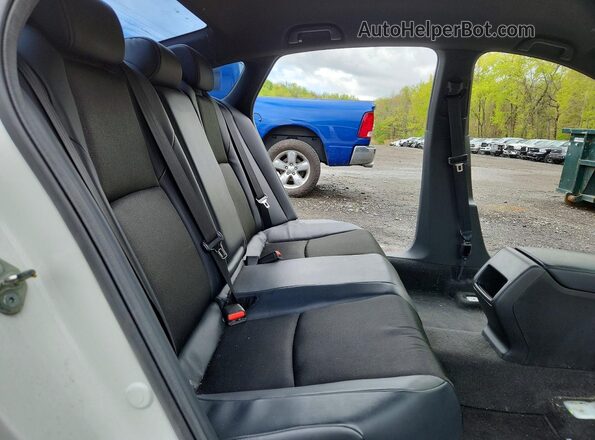 1HGCV1F38JA013324 2018 HONDA ACCORD White Rear seats view