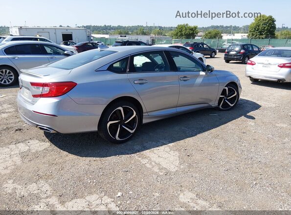 1HGCV1F38JA110815 2018 HONDA ACCORD Silver Tył prawy