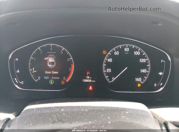 1HGCV1F38JA160713 2018 HONDA ACCORD Красный Вид задних сидений